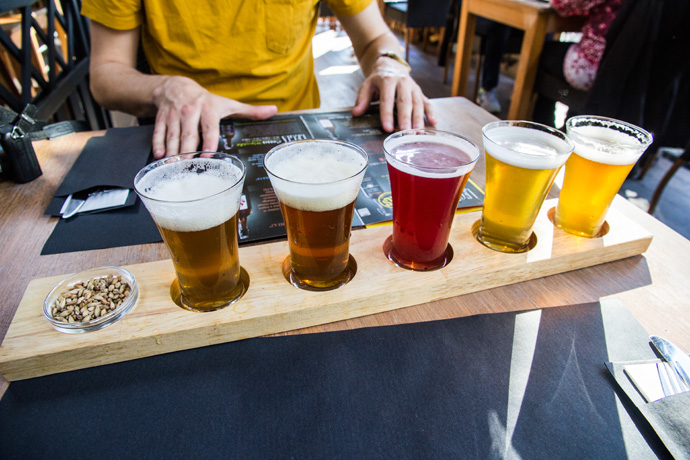 Brouwers in het bos — festival in Oudemirdum